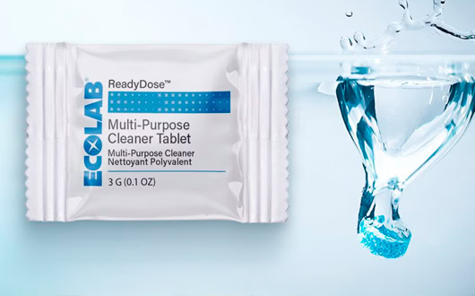 Innovative tabletter fra Ecolab